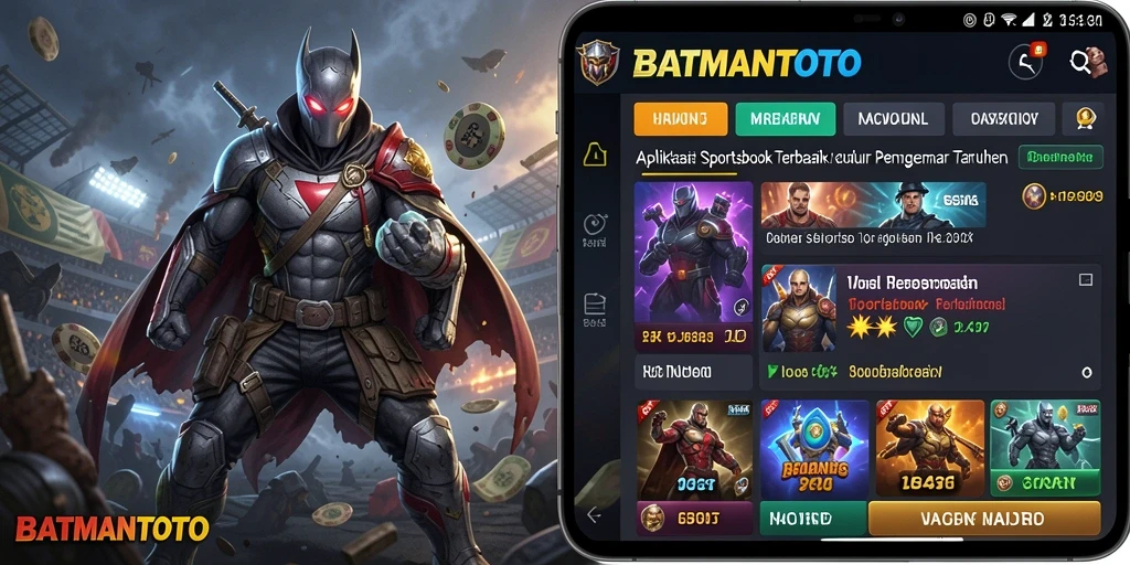 Tampilan screenshot utama BATMANTOTO dengan fitur taruhan olahraga.