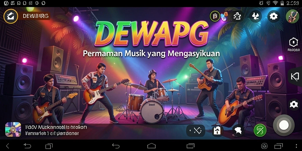 Tampilan gameplay DEWAPG yang seru dan interaktif.