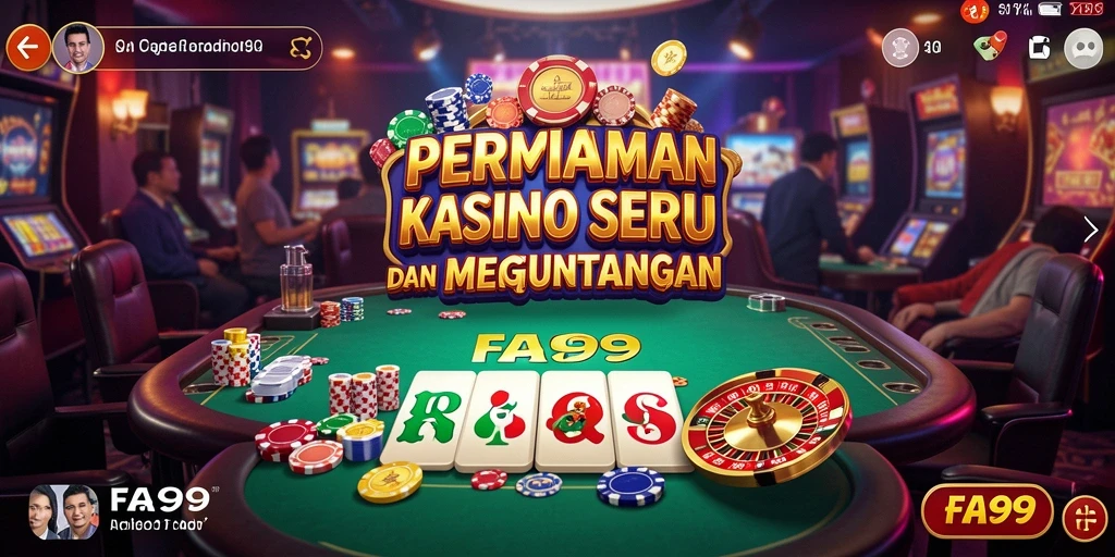 Tampilan gameplay FA99 yang menarik dalam permainan Kasino.