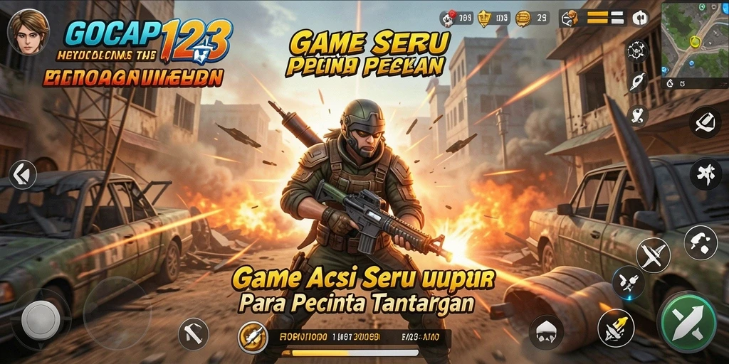 GOCAP123 menampilkan aksi mendebarkan dan grafis yang memukau.
