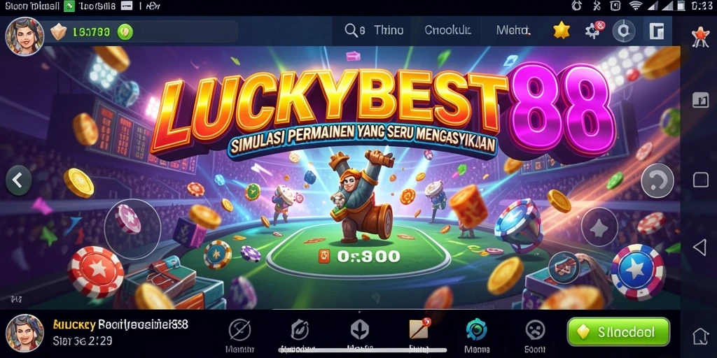 Tampilan gameplay yang menarik dan interaktif dari LUCKYBEST88.