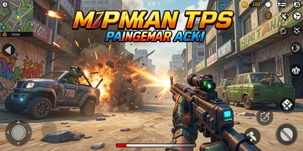 Tampilan seru gameplay MVP789 dengan aksi tembak menembak yang intens.
