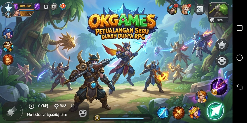 Gameplay RPG seru dengan visual menarik dan cerita mendalam.