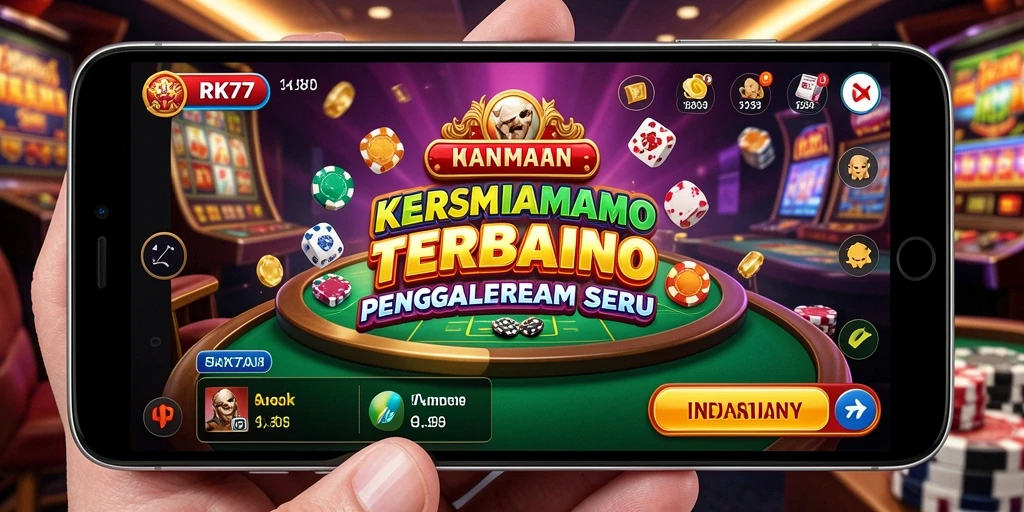 Tampilan gameplay RK77 yang seru dan menarik perhatian.