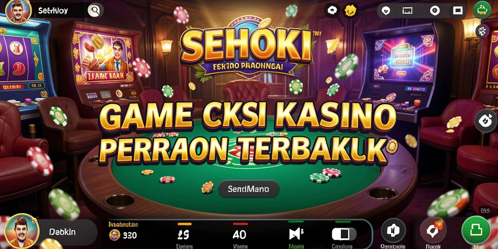 Tampilan permainan Kasino SEHOKI yang menarik dan penuh warna.